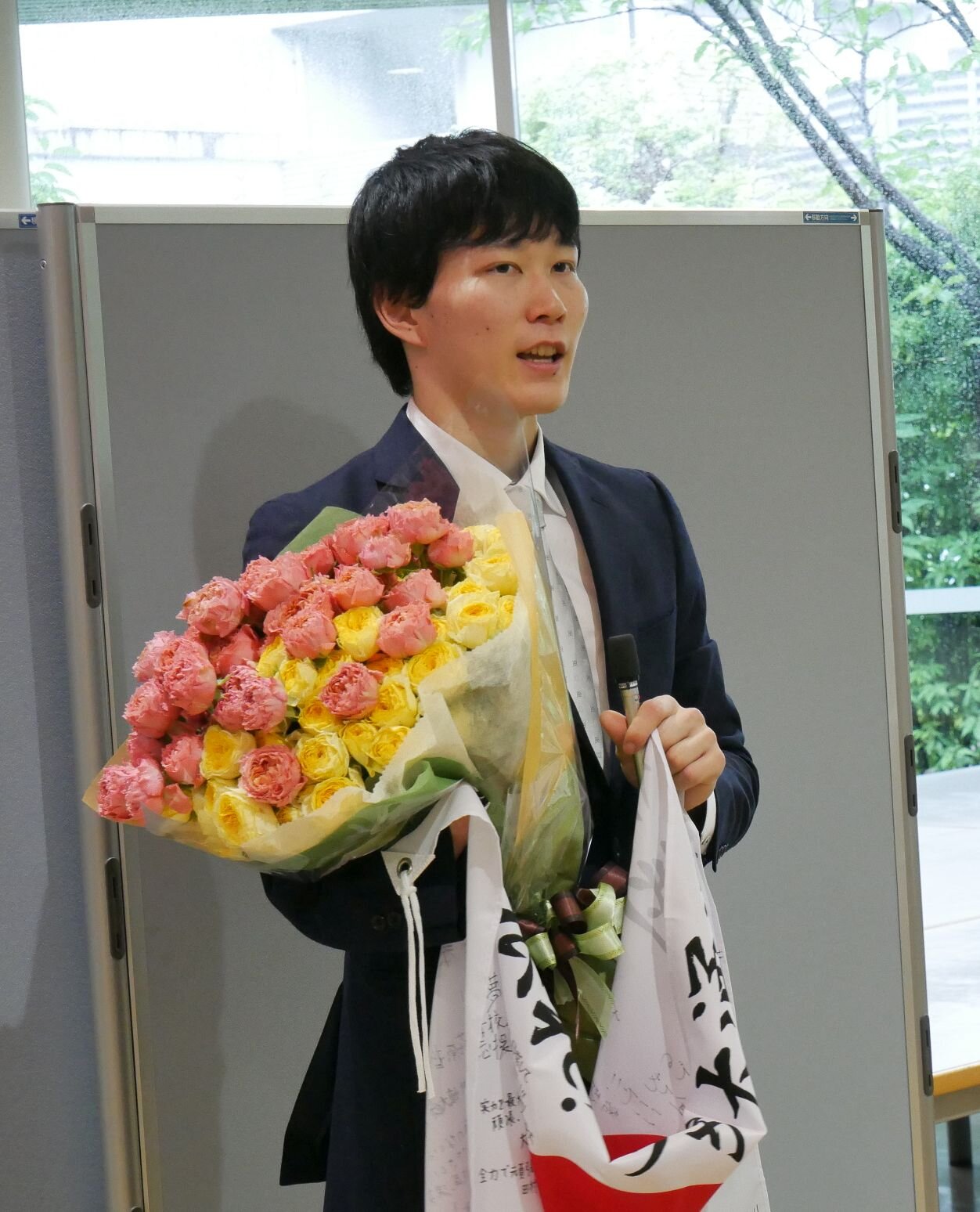 パリパラリンピックに向け決意を語る今井選手